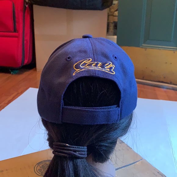 Cali Adjustable Bears Berkeley Navy Sports Cap - Picture 4 of 7